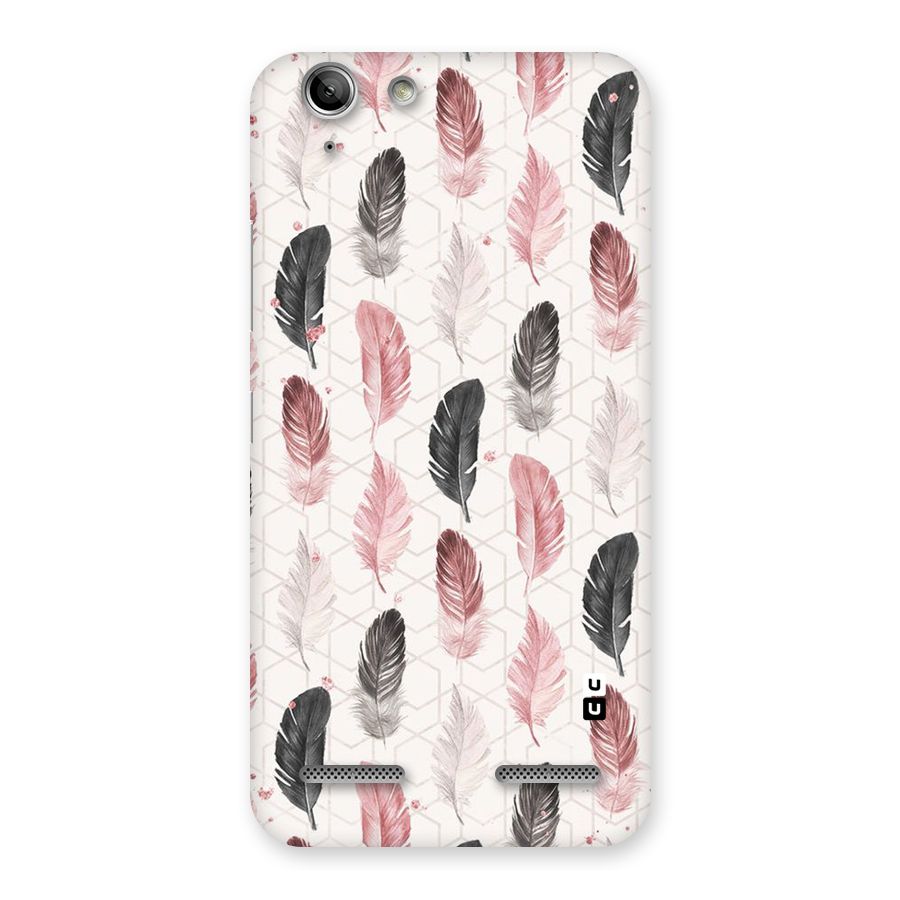 Feather Line Pattern Back Case for Vibe K5