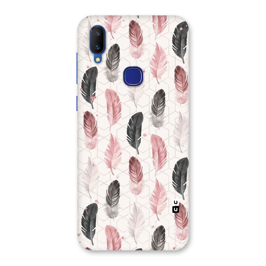 Feather Line Pattern Back Case for Vivo V11