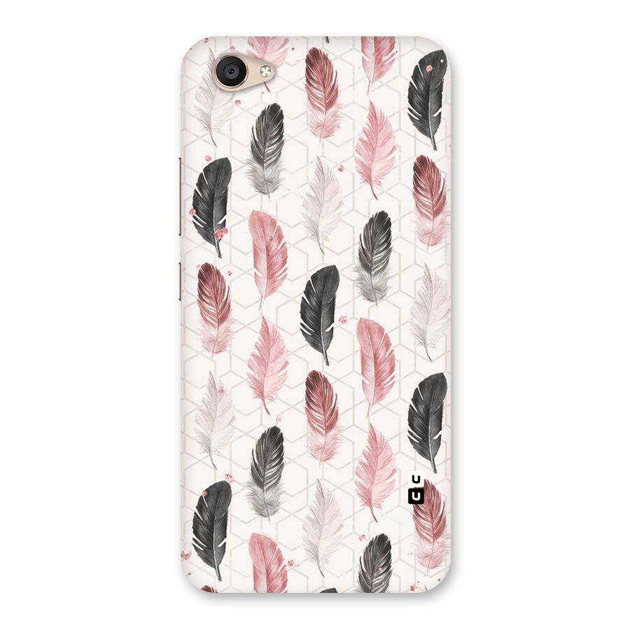 Feather Line Pattern Back Case for Vivo V5 Plus