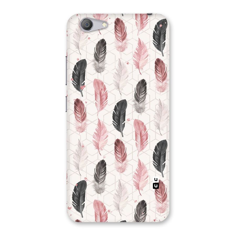 Feather Line Pattern Back Case for Vivo Y53