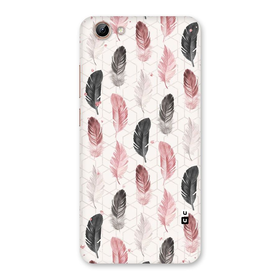 Feather Line Pattern Back Case for Vivo Y71