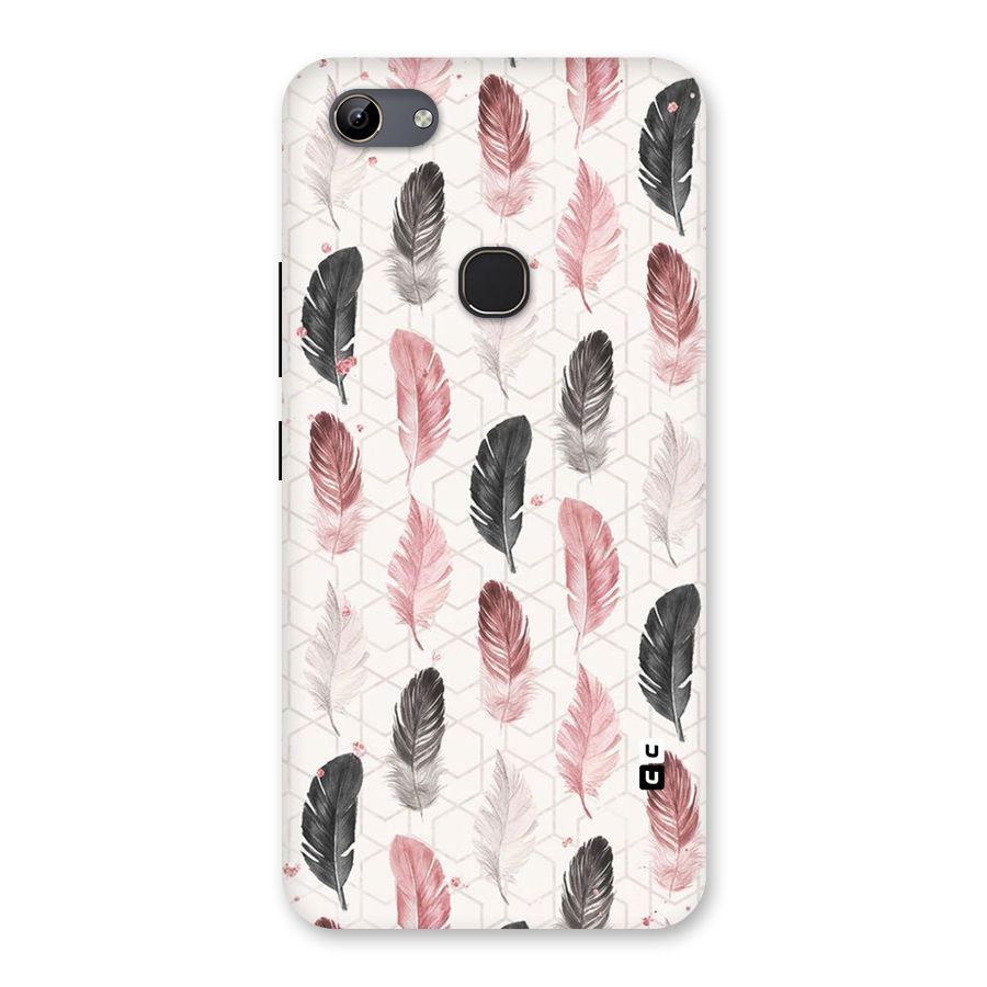 Feather Line Pattern Back Case for Vivo Y81
