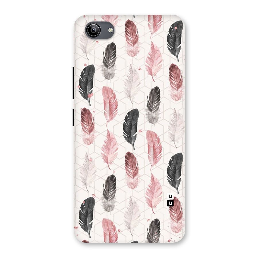 Feather Line Pattern Back Case for Vivo Y81i