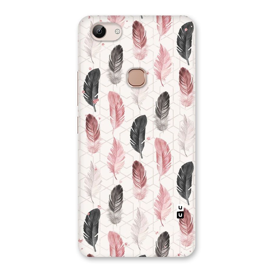 Feather Line Pattern Back Case for Vivo Y83