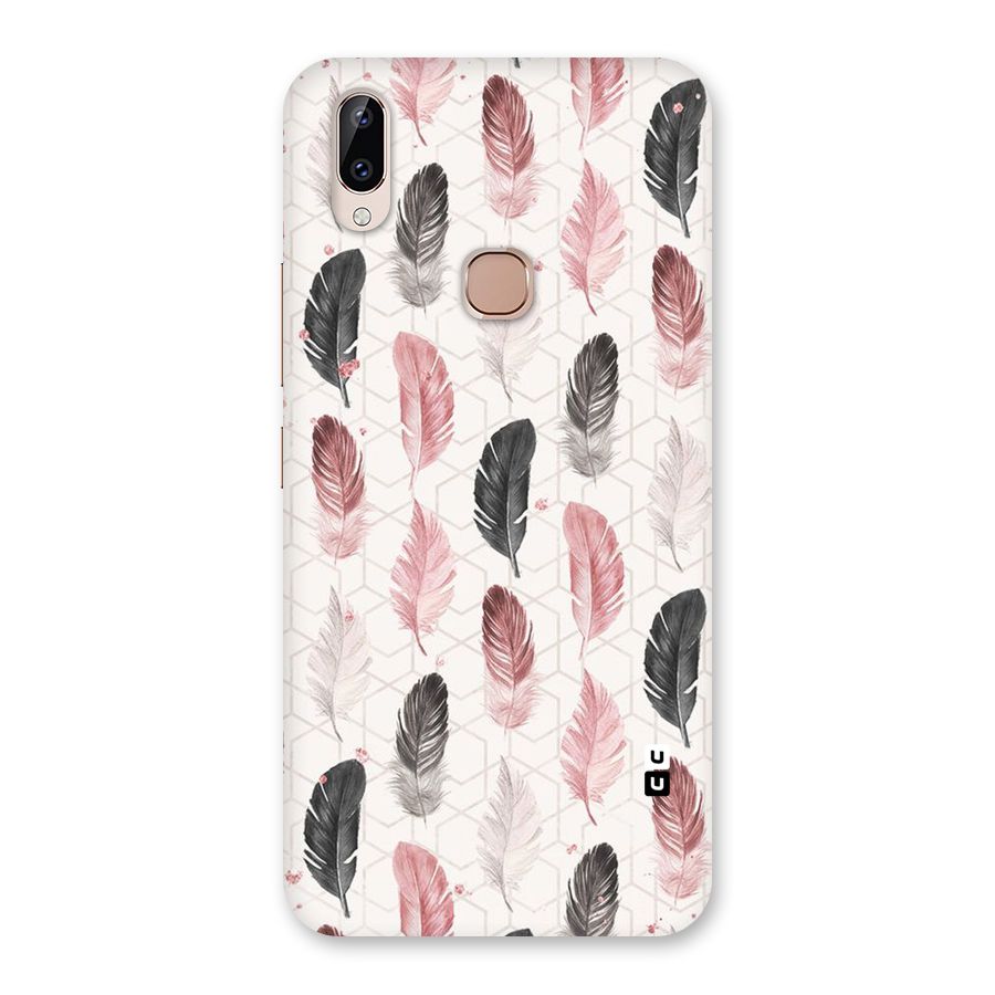 Feather Line Pattern Back Case for Vivo Y83 Pro