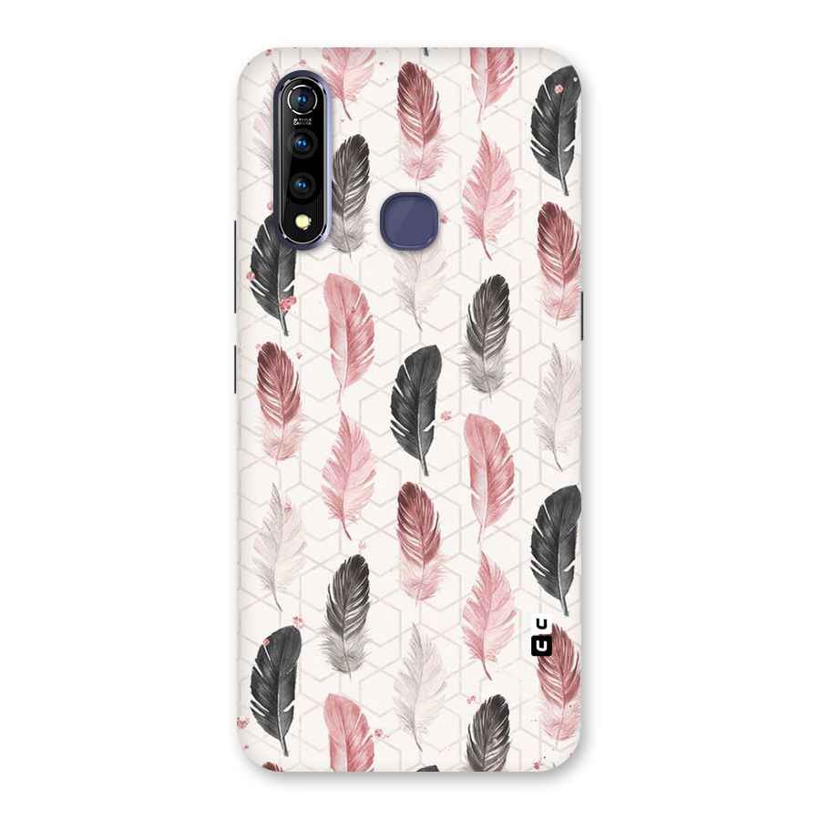 Feather Line Pattern Back Case for Vivo Z1 Pro