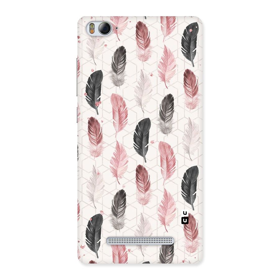 Feather Line Pattern Back Case for Xiaomi Mi4i