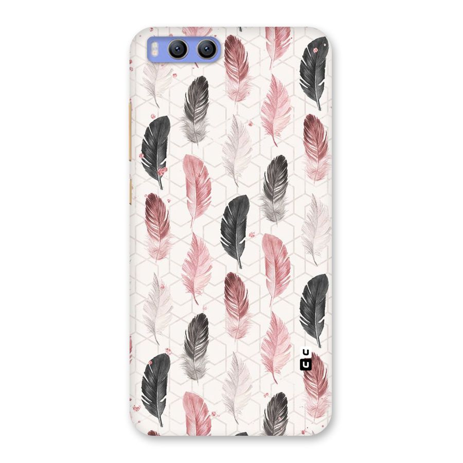 Feather Line Pattern Back Case for Xiaomi Mi 6