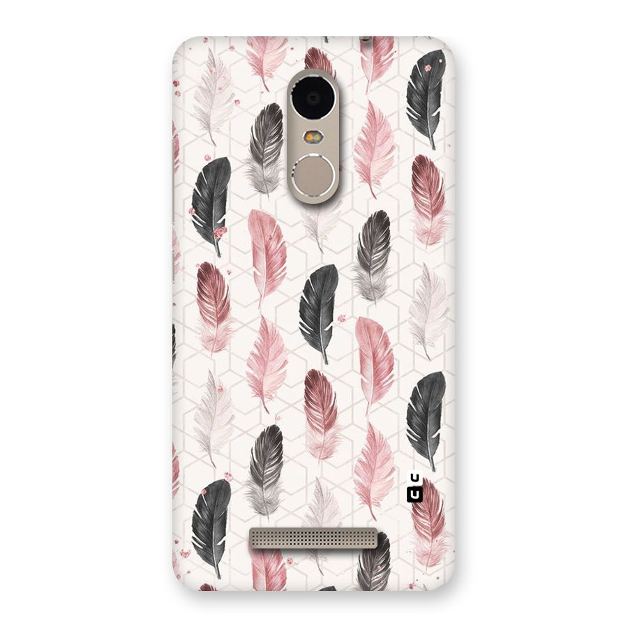 Feather Line Pattern Back Case for Xiaomi Redmi Note 3