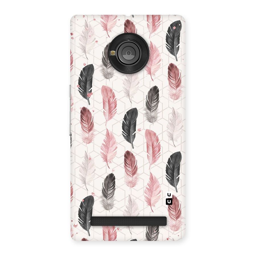 Feather Line Pattern Back Case for Yu Yunique