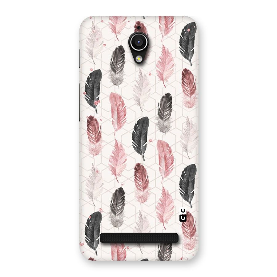 Feather Line Pattern Back Case for Zenfone Go