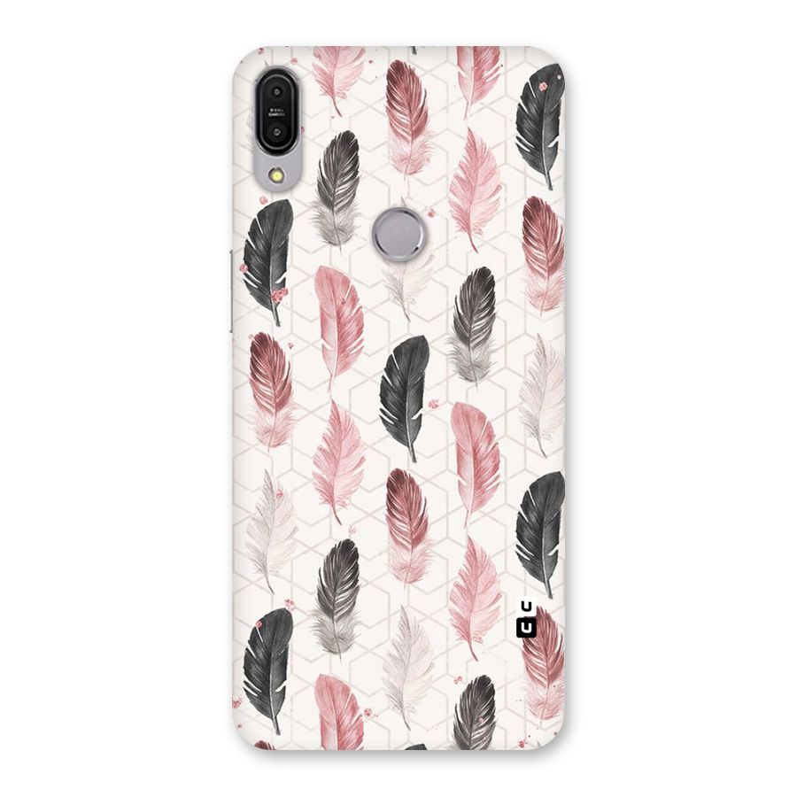 Feather Line Pattern Back Case for Zenfone Max Pro M1