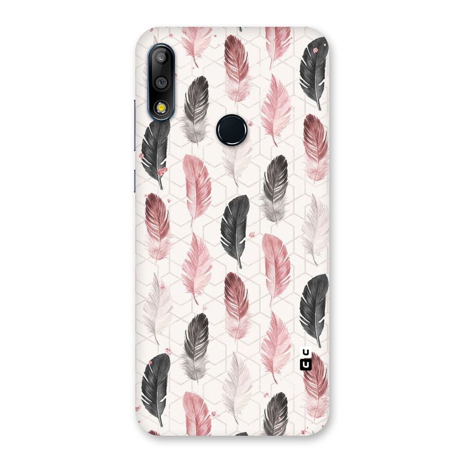 Feather Line Pattern Back Case for Zenfone Max Pro M2