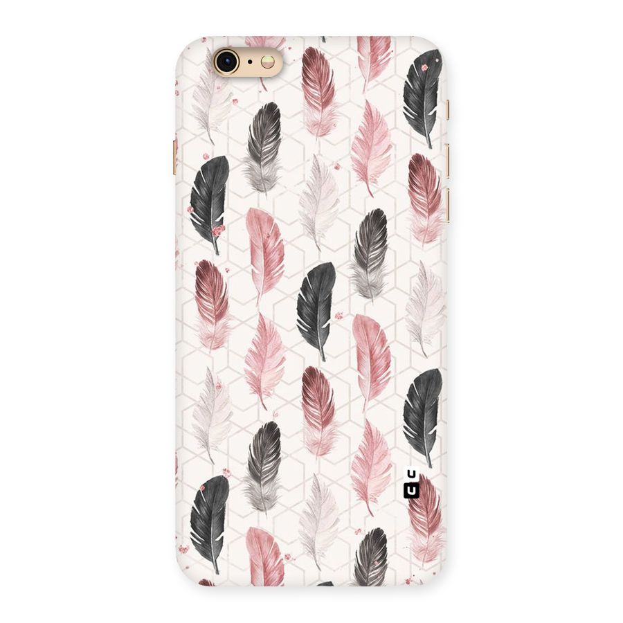 Feather Line Pattern Back Case for iPhone 6 Plus 6S Plus
