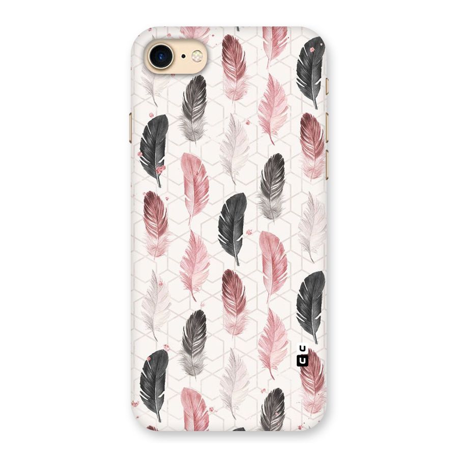 Feather Line Pattern Back Case for iPhone 7
