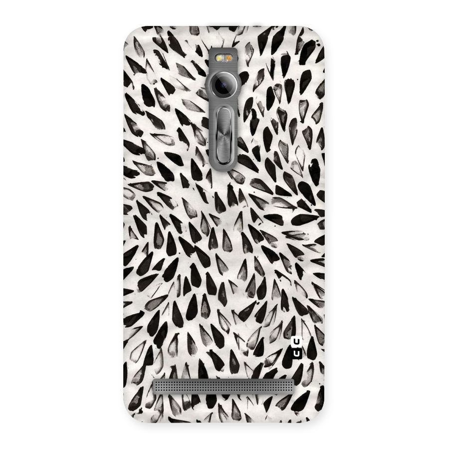 Feather Pattern Colorless Back Case for Asus Zenfone 2