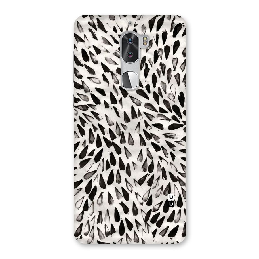 Feather Pattern Colorless Back Case for Coolpad Cool 1