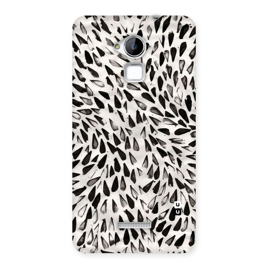 Feather Pattern Colorless Back Case for Coolpad Note 3