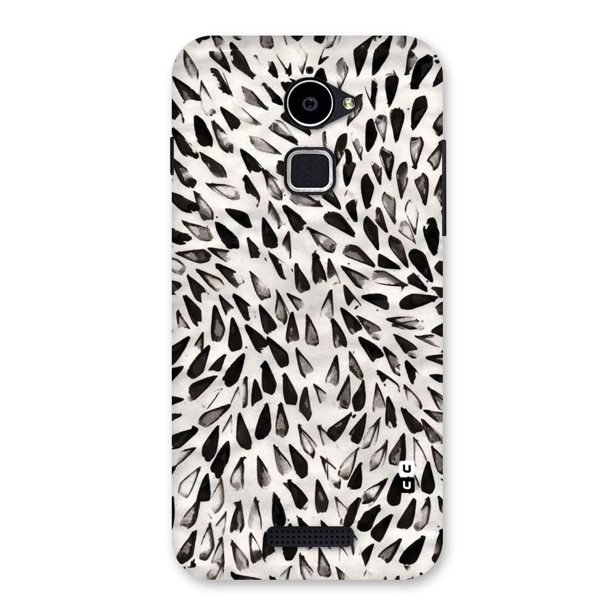 Feather Pattern Colorless Back Case for Coolpad Note 3 Lite