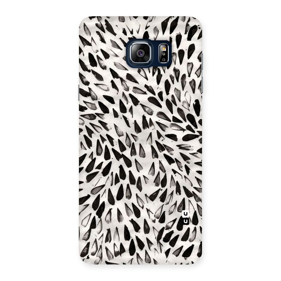Feather Pattern Colorless Back Case for Galaxy Note 5