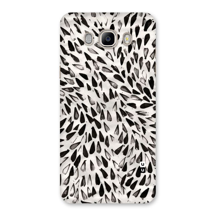 Feather Pattern Colorless Back Case for Galaxy On8