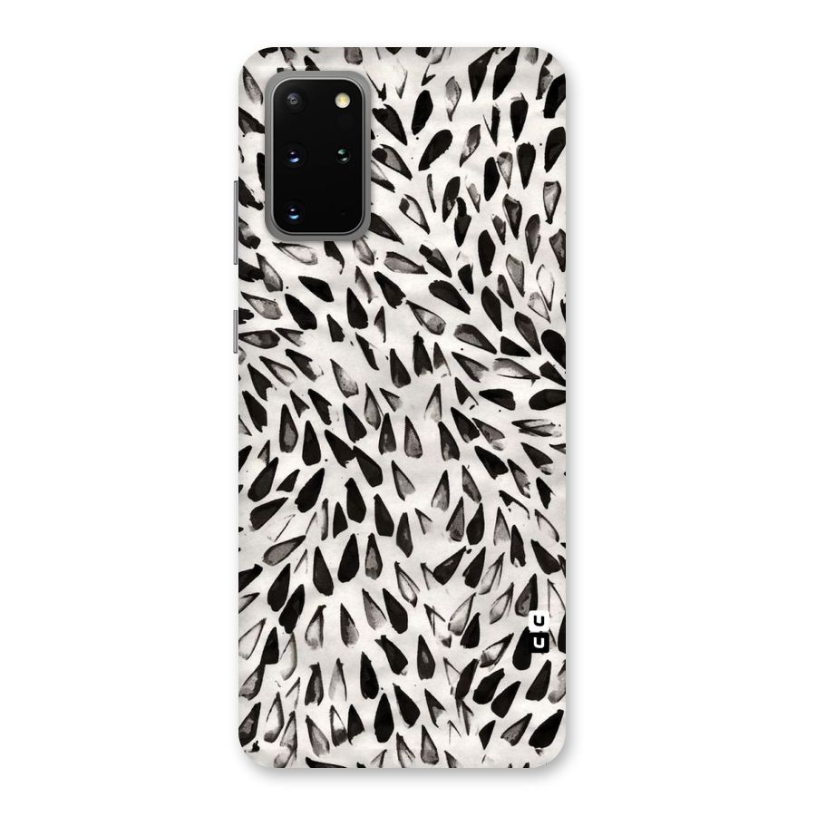 Feather Pattern Colorless Back Case for Galaxy S20 Plus