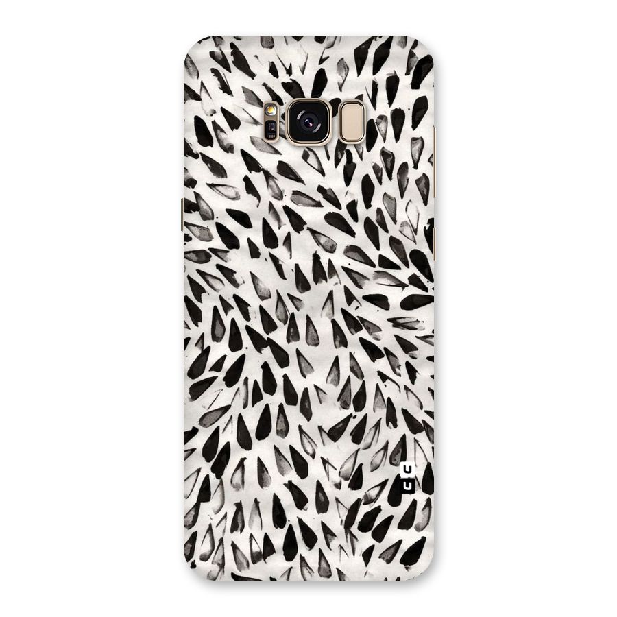Feather Pattern Colorless Back Case for Galaxy S8 Plus