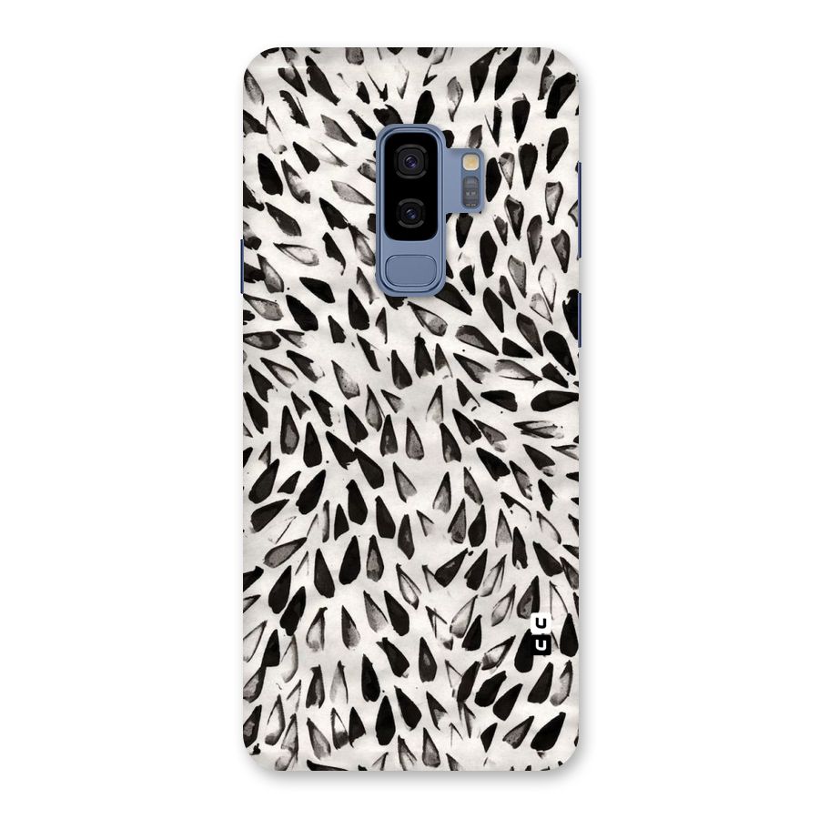 Feather Pattern Colorless Back Case for Galaxy S9 Plus