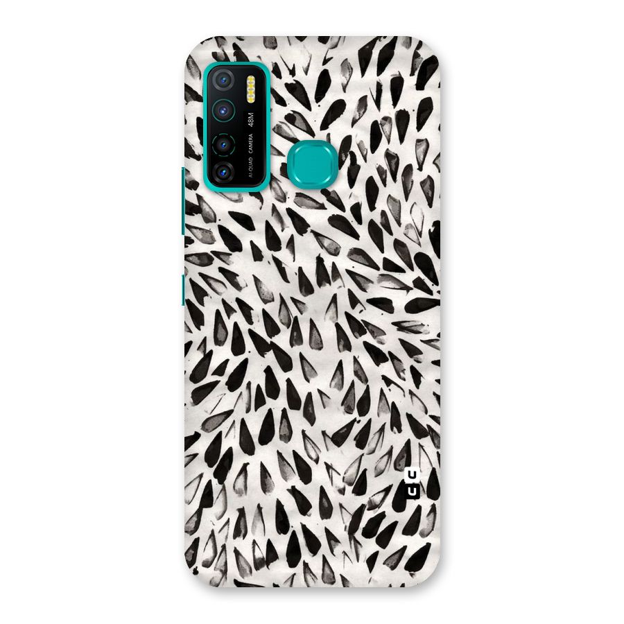 Feather Pattern Colorless Back Case for Infinix Hot 9 Pro