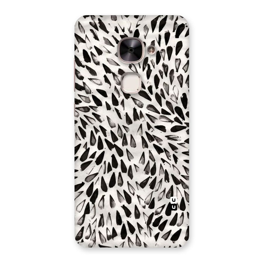 Feather Pattern Colorless Back Case for Le 2