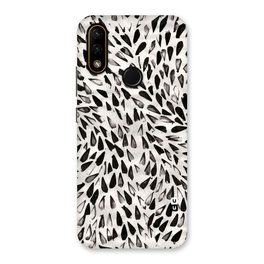 Feather Pattern Colorless Back Case for Lenovo A6 Note
