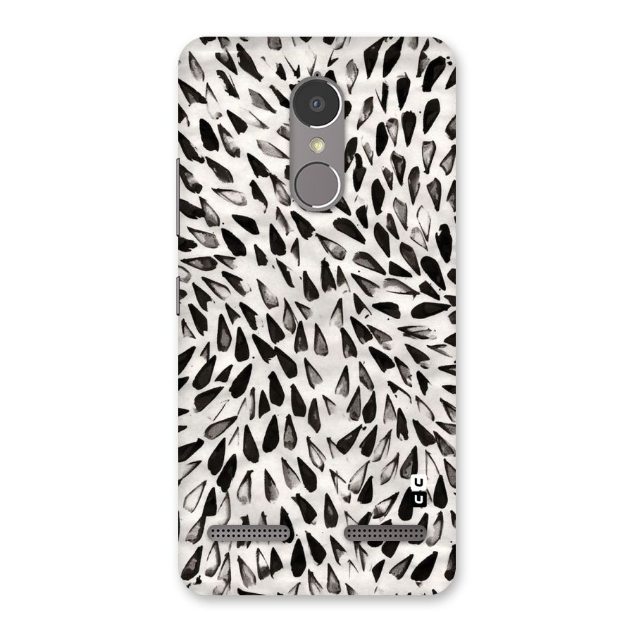 Feather Pattern Colorless Back Case for Lenovo K6 Power