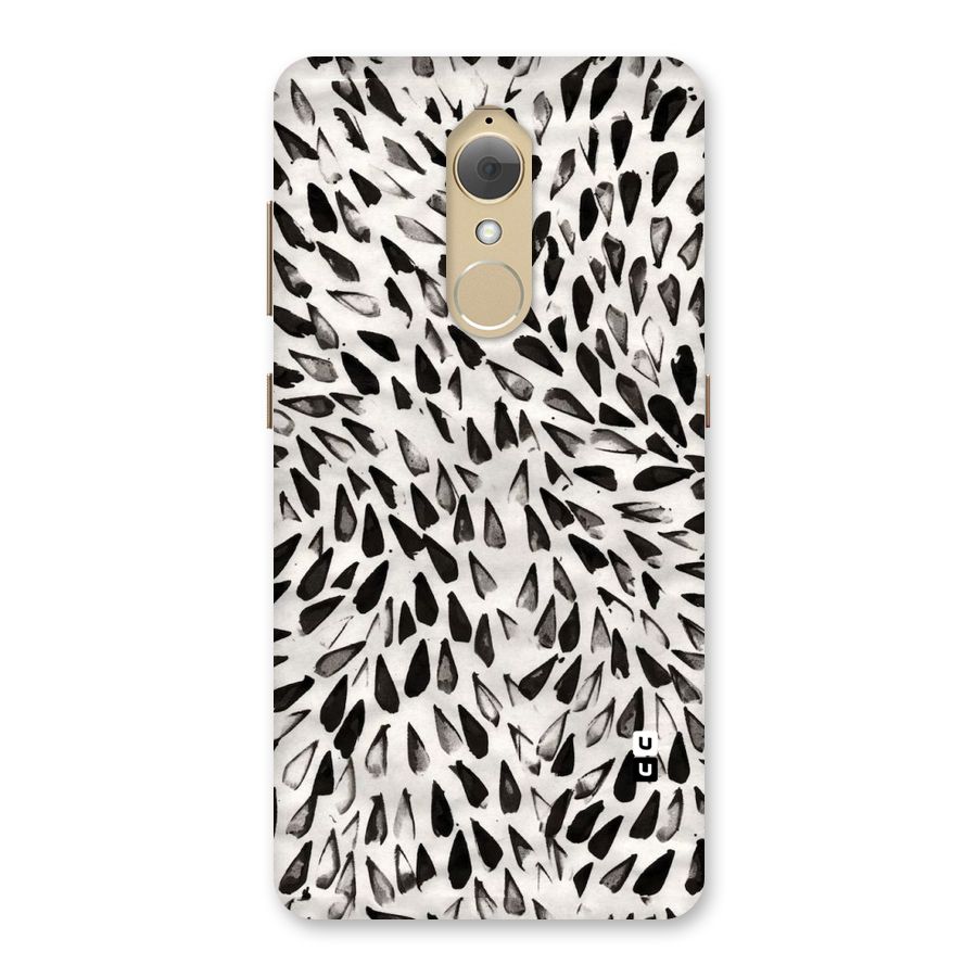 Feather Pattern Colorless Back Case for Lenovo K8