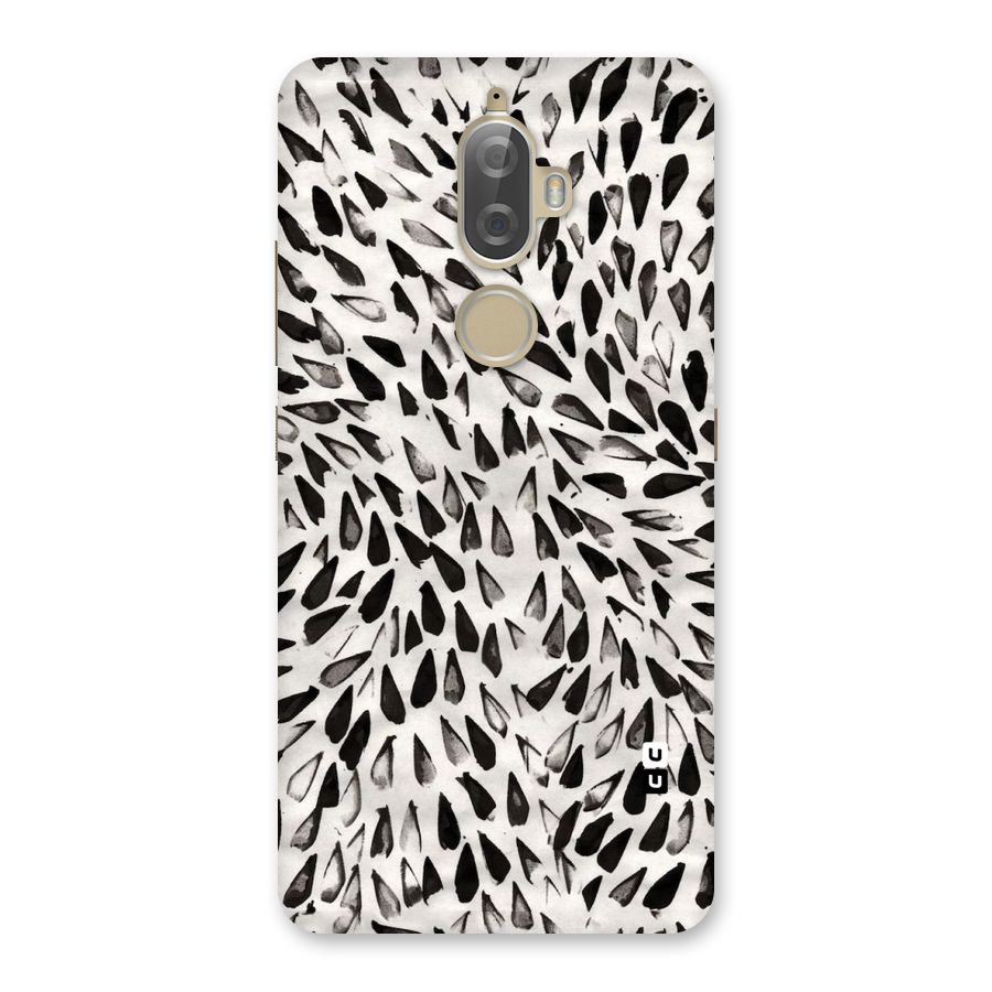 Feather Pattern Colorless Back Case for Lenovo K8 Plus
