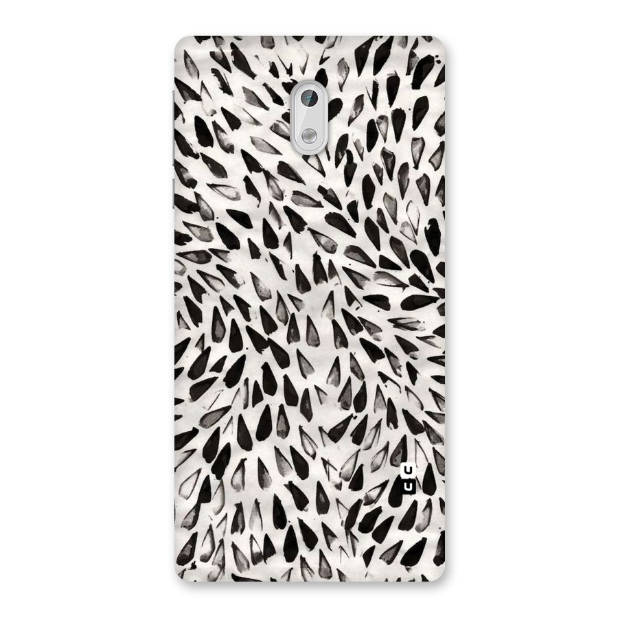 Feather Pattern Colorless Back Case for Nokia 3