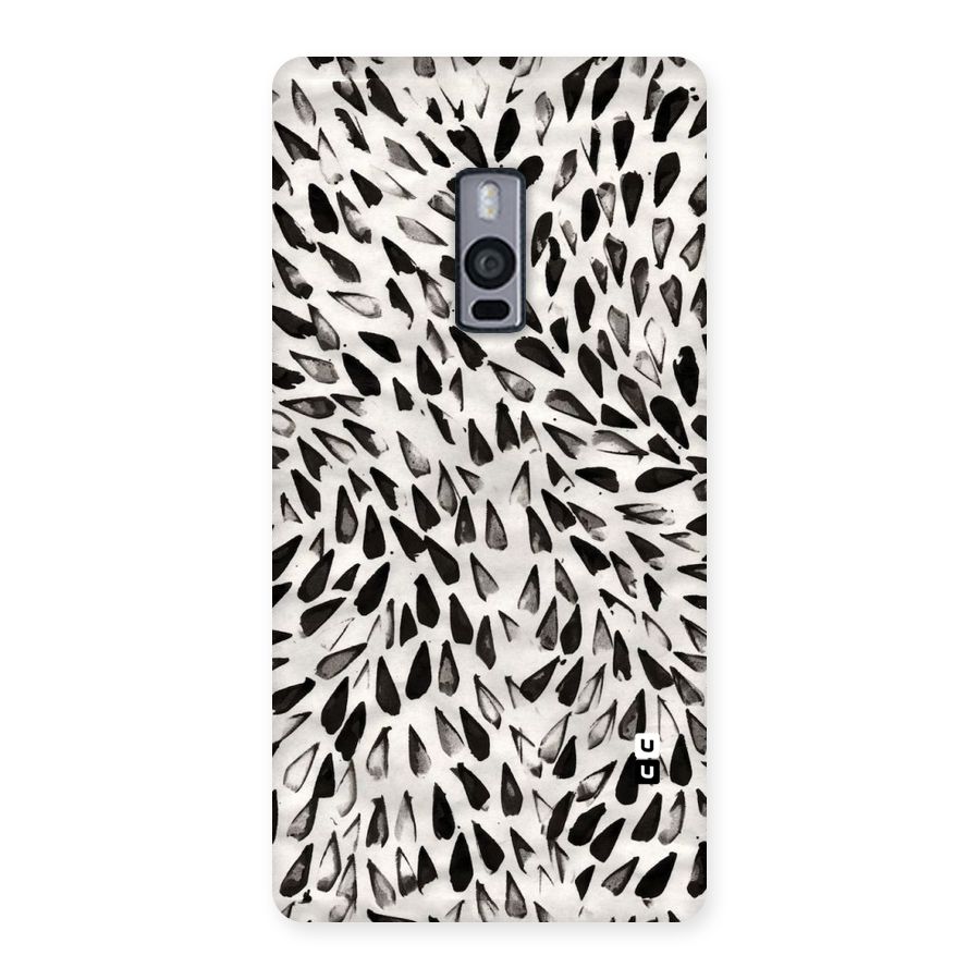 Feather Pattern Colorless Back Case for OnePlus Two
