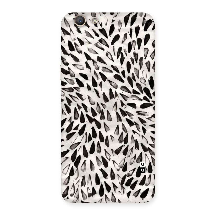 Feather Pattern Colorless Back Case for Oppo A59