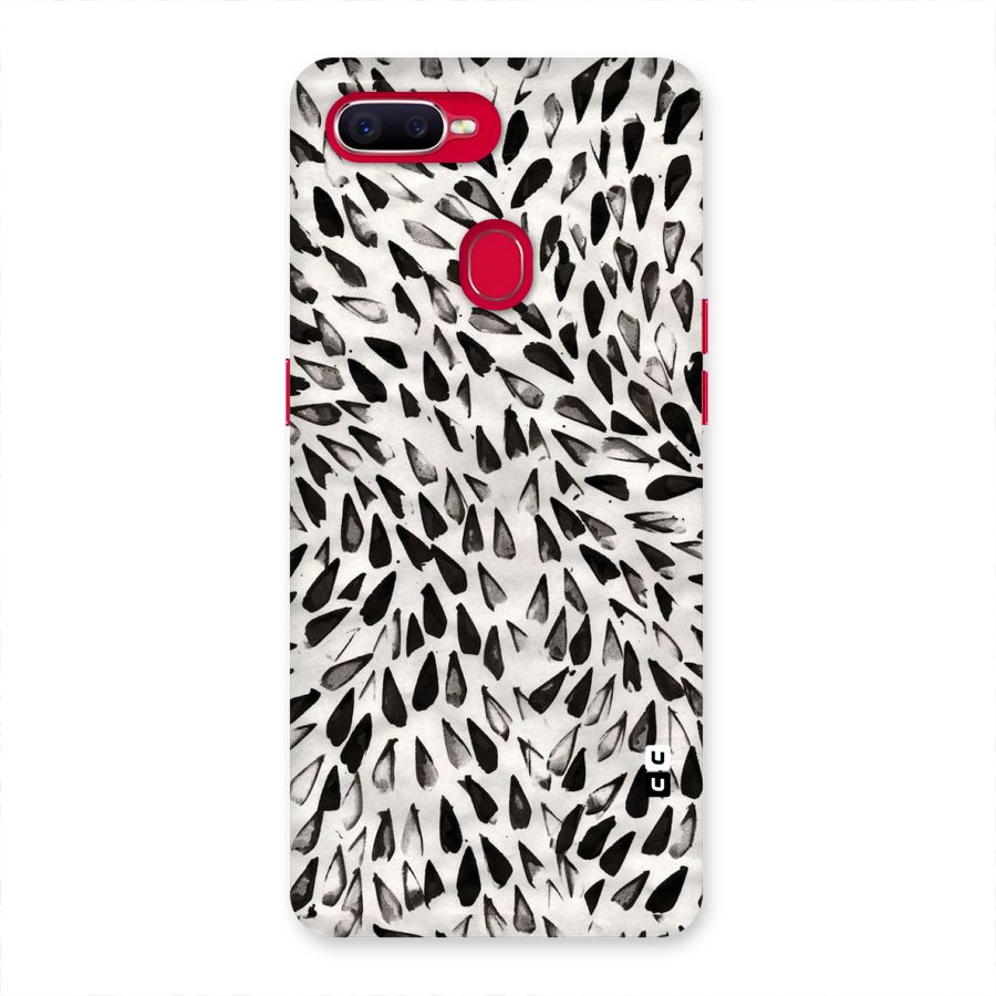 Feather Pattern Colorless Back Case for Oppo F9 Pro