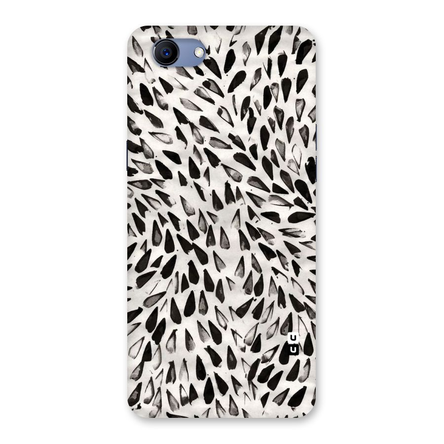 Feather Pattern Colorless Back Case for Oppo Realme 1