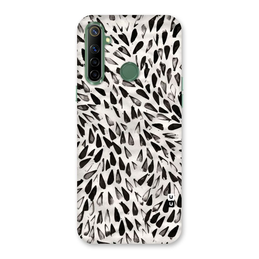 Feather Pattern Colorless Back Case for Realme Narzo 10