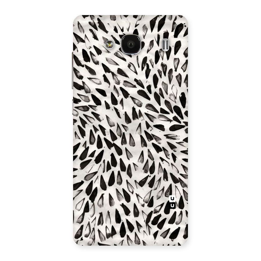 Feather Pattern Colorless Back Case for Redmi 2s
