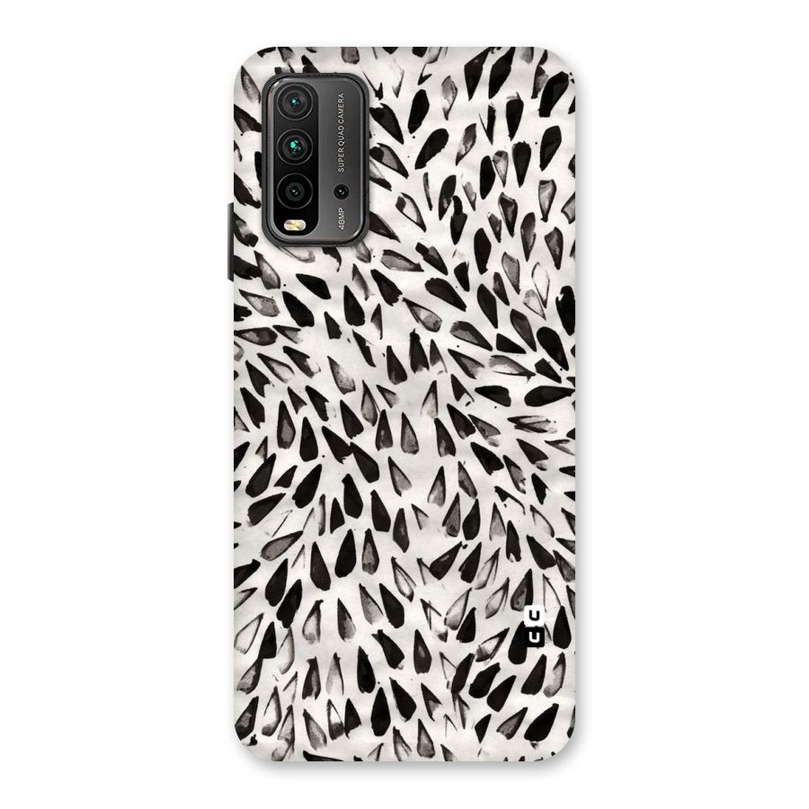 Feather Pattern Colorless Back Case for Redmi 9 Power