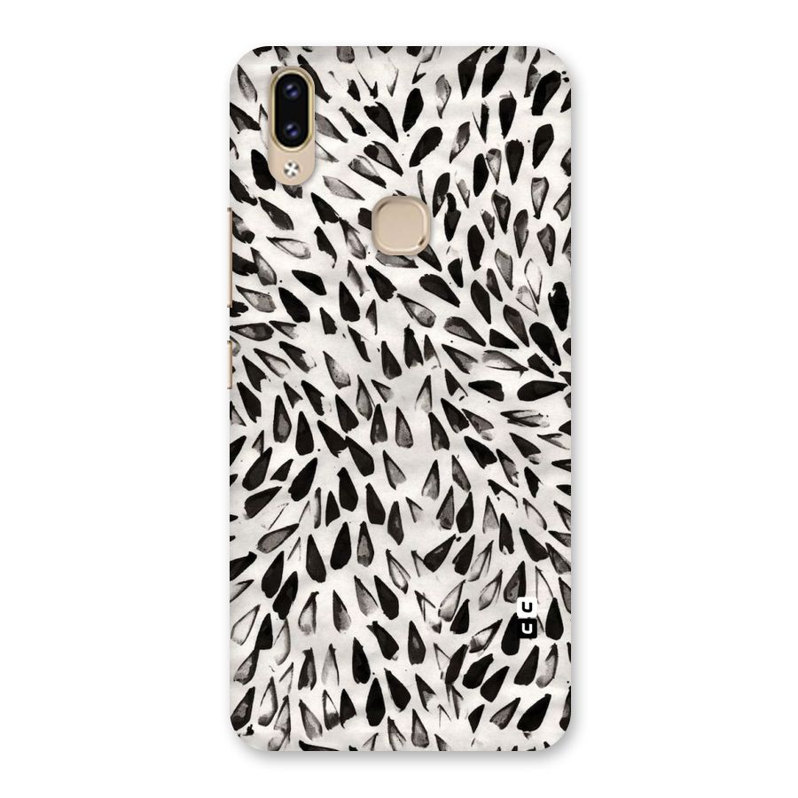 Feather Pattern Colorless Back Case for Vivo V9 Youth