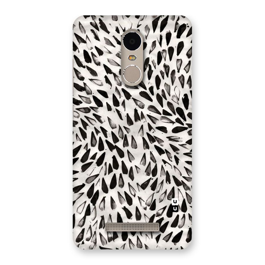 Feather Pattern Colorless Back Case for Xiaomi Redmi Note 3