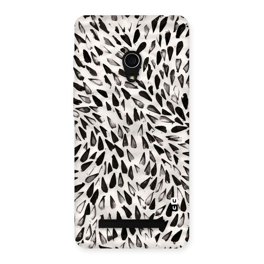 Feather Pattern Colorless Back Case for Zenfone 5