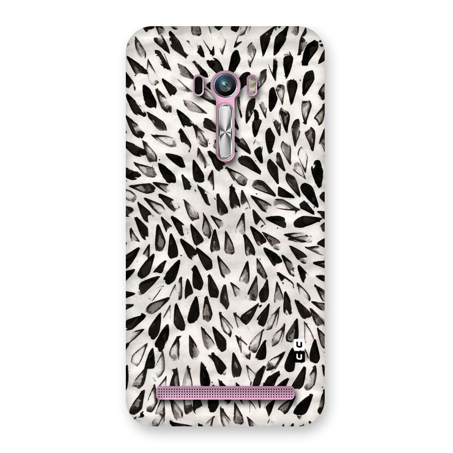 Feather Pattern Colorless Back Case for Zenfone Selfie