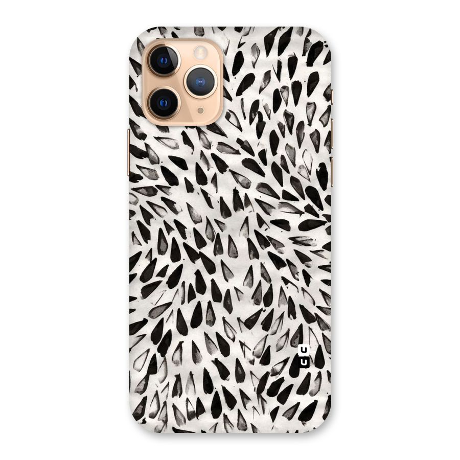 Feather Pattern Colorless Back Case for iPhone 11 Pro