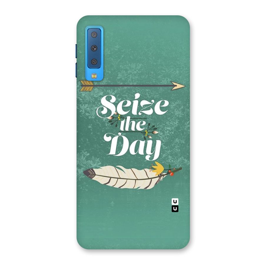 Feather Seize Back Case for Galaxy A7 (2018)
