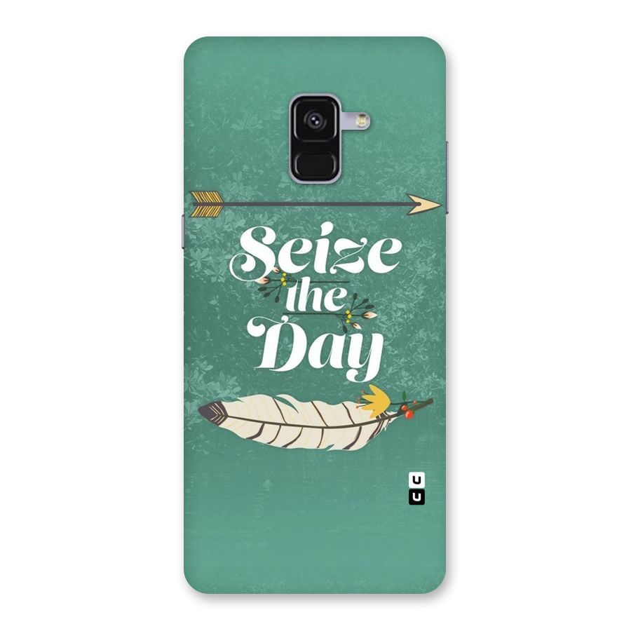 Feather Seize Back Case for Galaxy A8 Plus