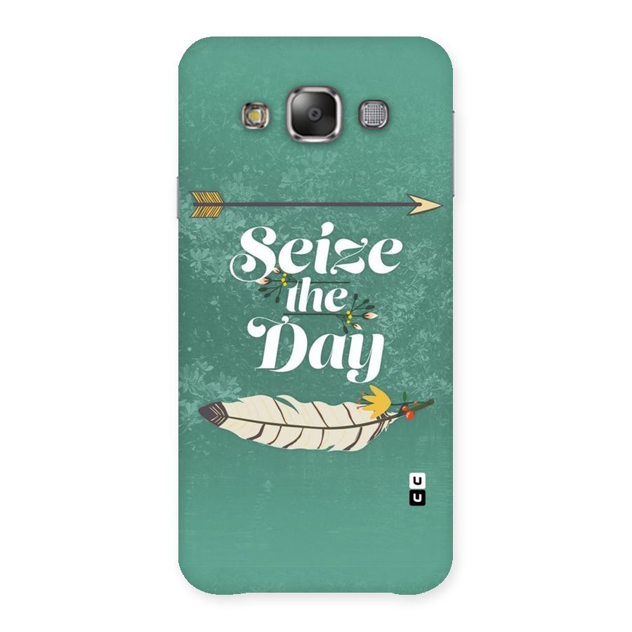 Feather Seize Back Case for Galaxy E7